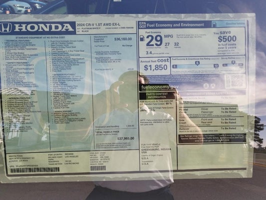 2024 Honda CR-V EX-L in Eureka, CA - Mid-City Motor World