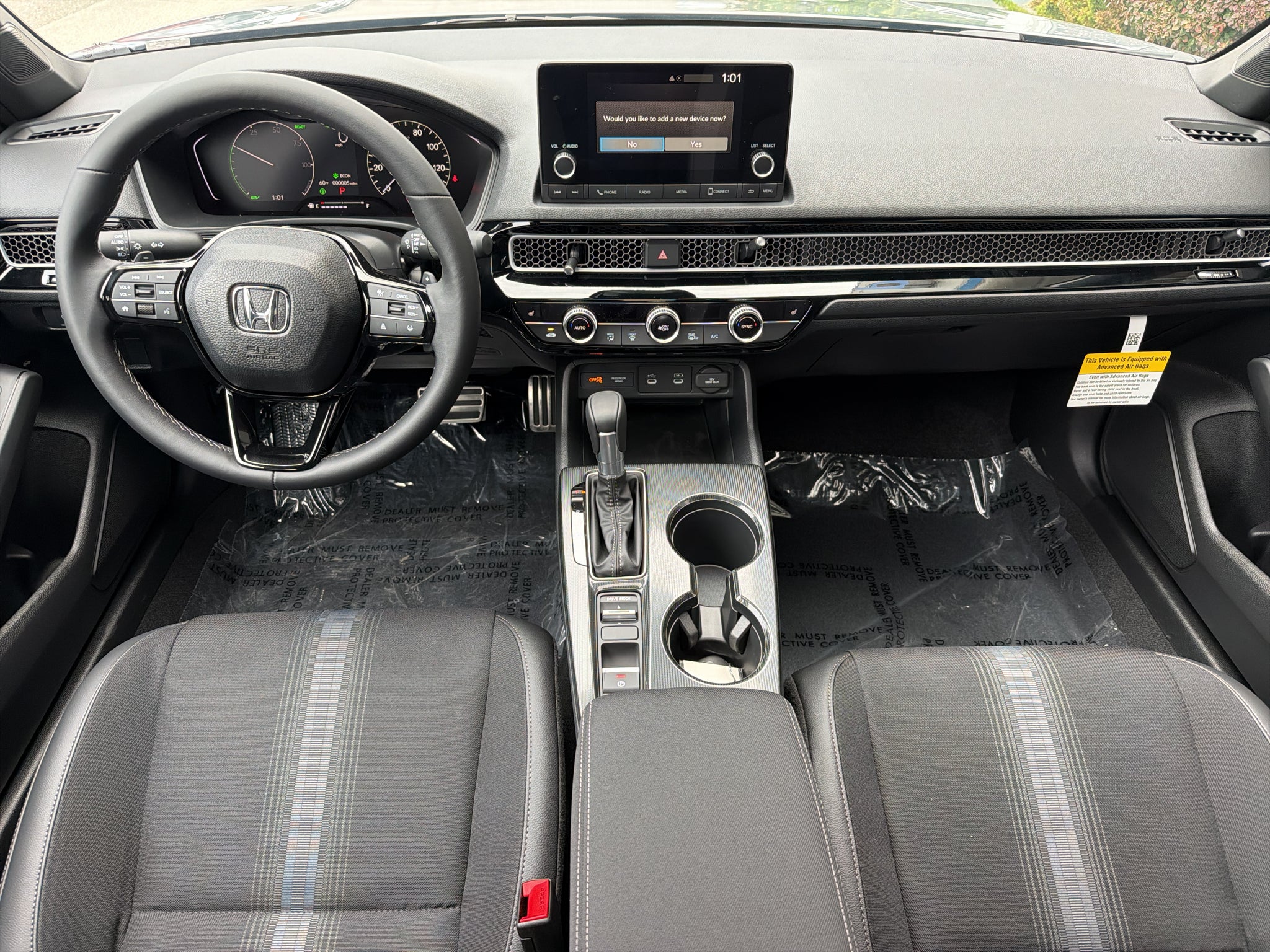 2026 Honda Civic Hybrid Sport