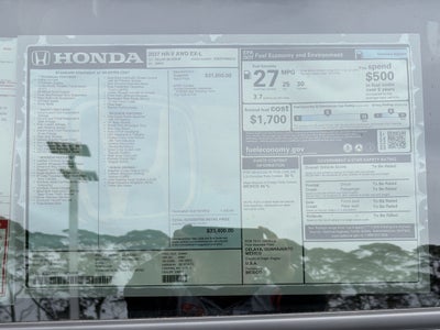 2027 Honda HR-V EX-L