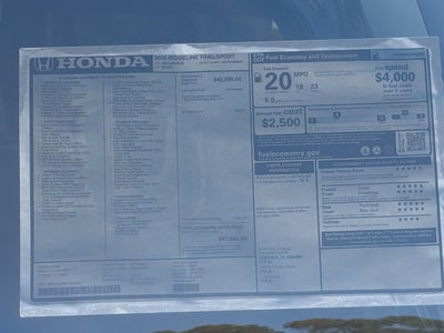 2026 Honda Ridgeline TrailSport