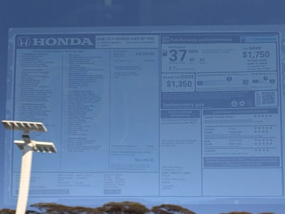 2026 Honda CR-V Hybrid Sport Touring