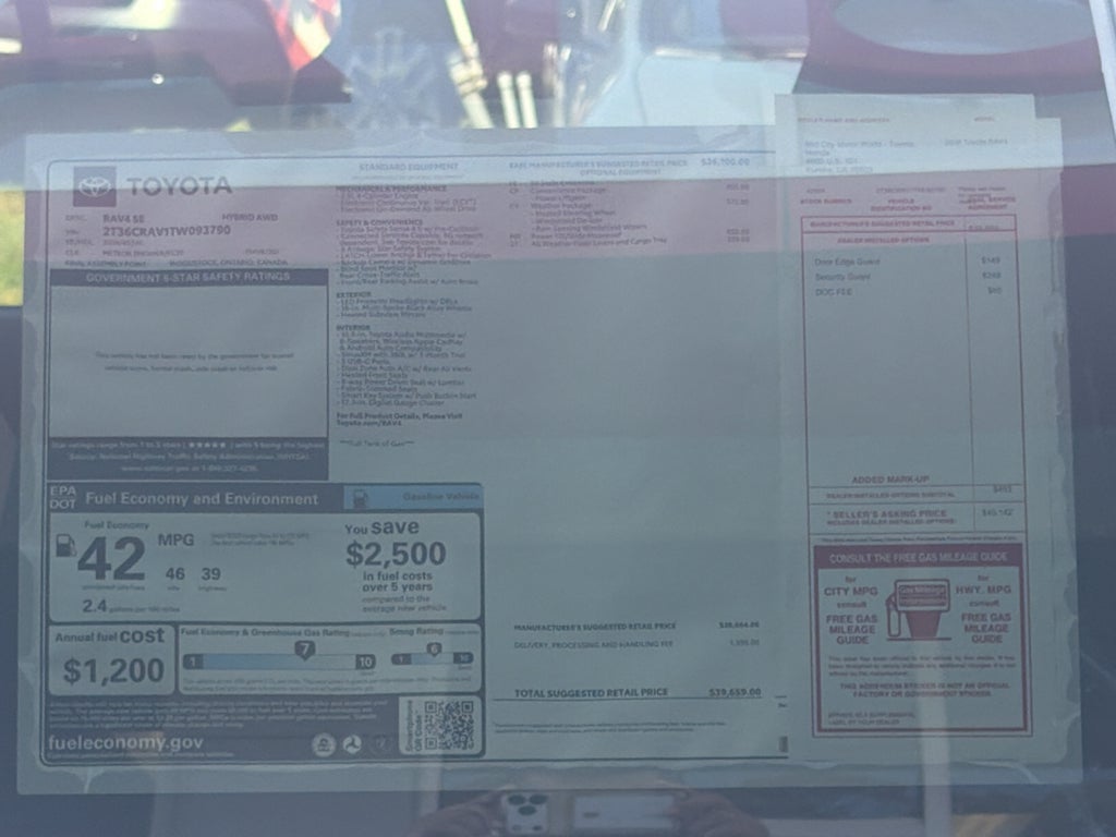 2026 Toyota RAV4 SE