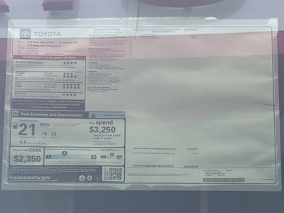 2026 Toyota Tacoma TRD Sport