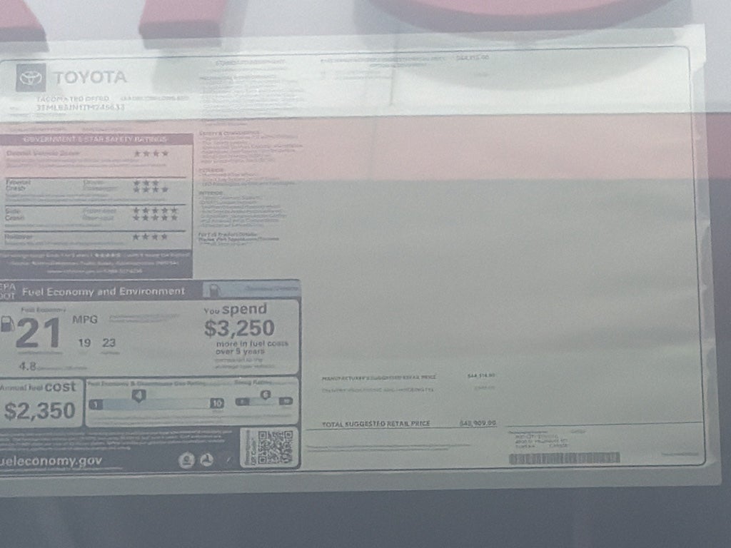 2026 Toyota Tacoma TRD Off-Road