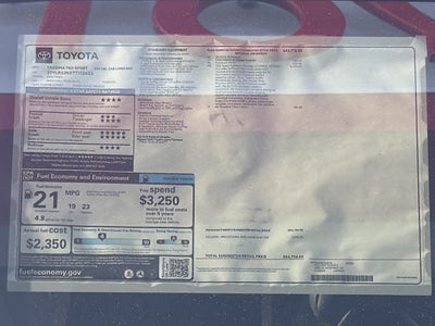 2026 Toyota Tacoma TRD Sport