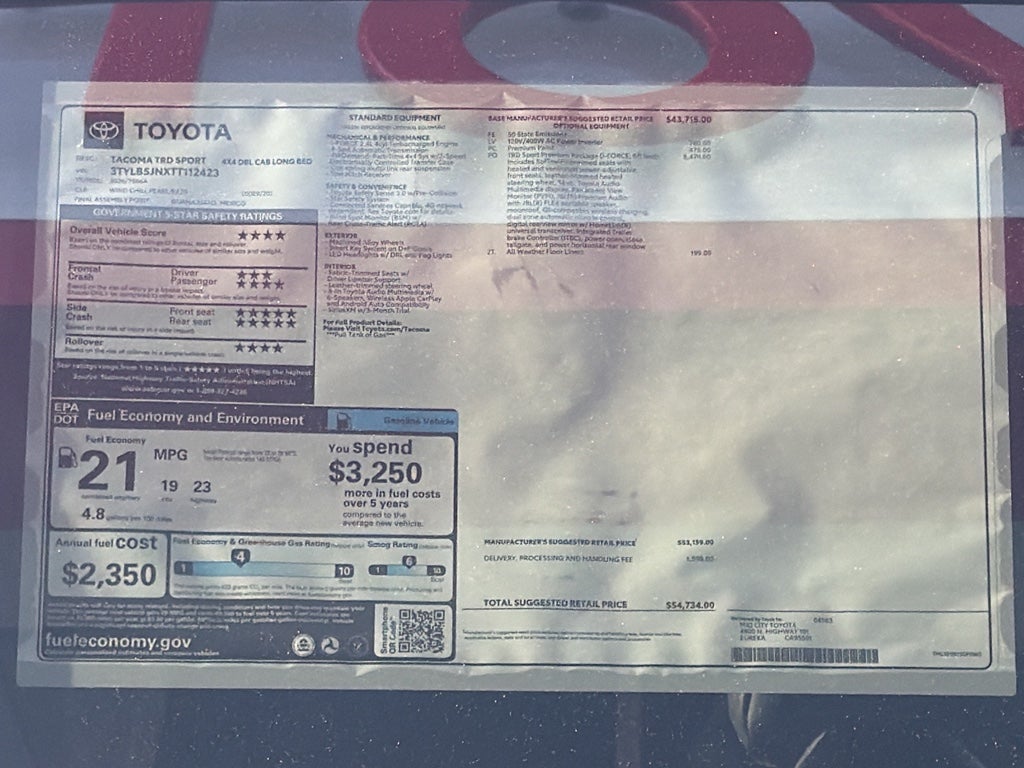 2026 Toyota Tacoma TRD Sport