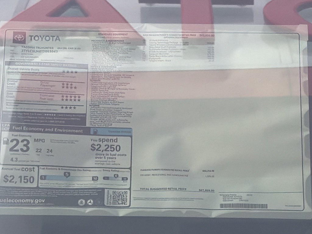 2026 Toyota Tacoma Hybrid Trailhunter Hybrid