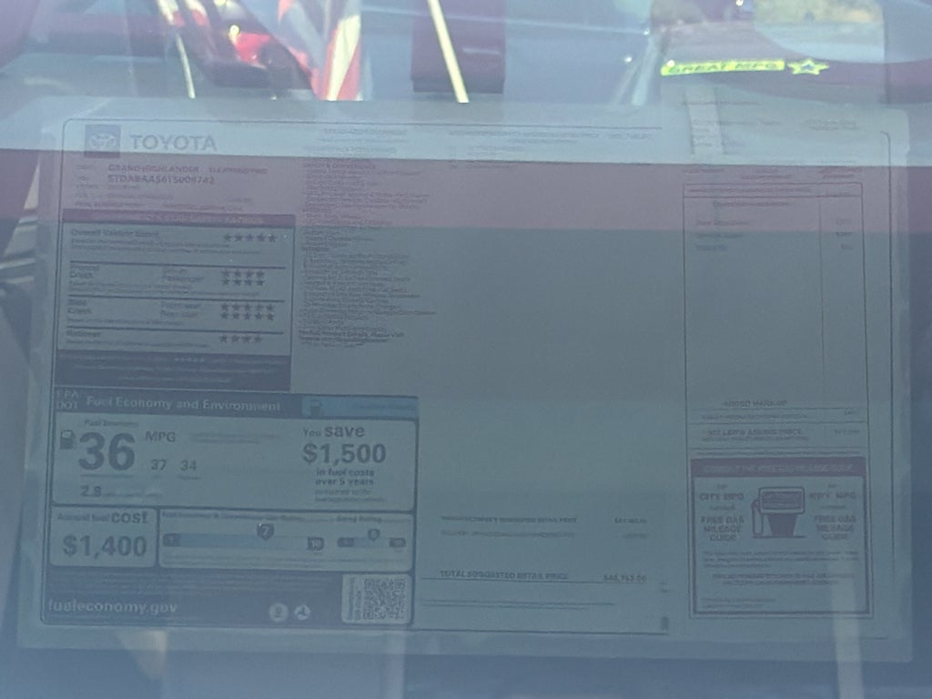 2026 Toyota Grand Highlander Hybrid Hybrid XLE