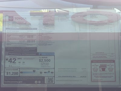2026 Toyota Corolla Cross Hybrid Hybrid SE