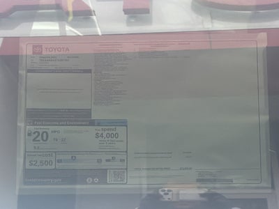 2026 Toyota Sequoia SR5