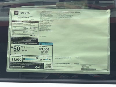 2026 Toyota Corolla Hybrid Hybrid LE