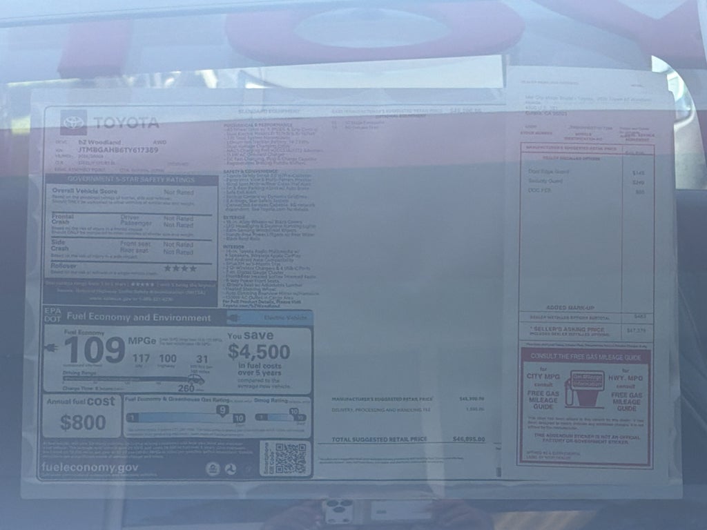 2026 Toyota bZ Woodland bZ Woodland