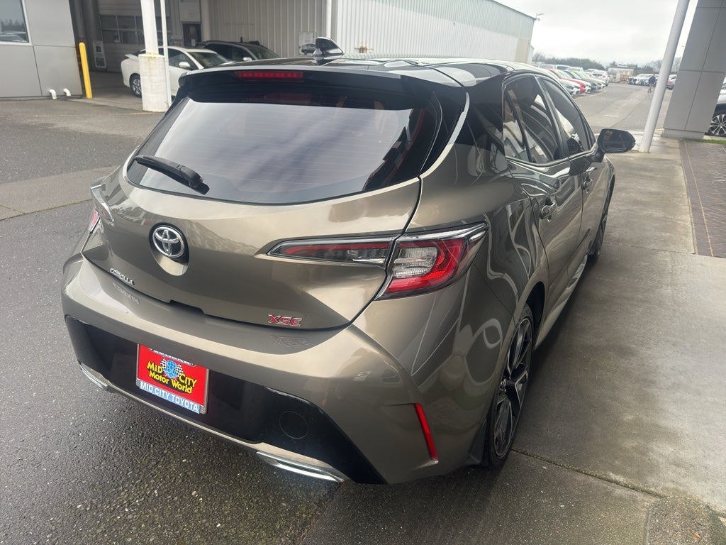 2020 Toyota COROLLA HATCHBACK XSE